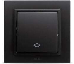Elbi Intrerupator sonerie 10A negru mat Zena (EL0070981)