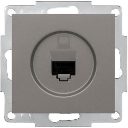 LEZARD Priza date 1xRJ45 Cat6e gri deschis Vesna (EL0090521)