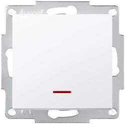 LEZARD Intrerupator simplu cu LED 10A alb Vesna (EL0090450)
