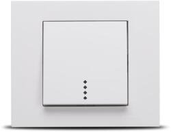 OVIVO Intrerupator simplu cu indicator luminos alb Grano (EL0044276)