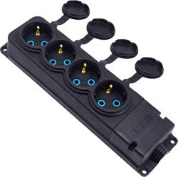 Bylion Grup 4 prize cauciuc IP44 negru 16A (EL0084599)