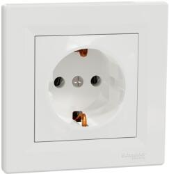 Schneider Electric Priza schuko simpla 16a alba asfora (EL0039420)