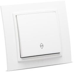Elbi Intrerupator cap scara 10A alb mat Zena (EL0072963)