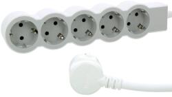 Legrand Prelungitor 5 prize cu impamantare 3 m 3x1 5 mm2 alb gri (EL0089359)