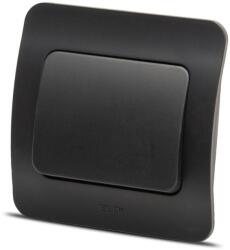 Elbi Intrerupator simplu 10A negru mat Jazz (EL0072906)
