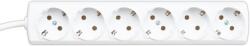 Borsan Prelungitor 6 prize cu impamantare cablu 1 5 m 3x1 mm2 (EL0068404)
