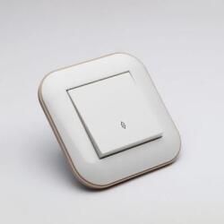 OVIVO Intrerupator cap scara 10A alb kraft loft (EL0057128)