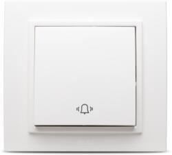 Elbi Intrerupator sonerie 10A alb incastrat Zena (EL0011927)