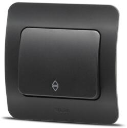 Elbi Intrerupator cap scara 10A negru mat Jazz (EL0072903)