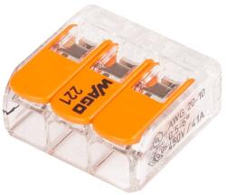 WAGO Clema legatura cu parghii 3 poli 0 5 6 mm2 (EL0032251)