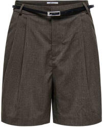 Only Femei Talie înaltă Pantaloni scurți Beige/grey 15355278 (15355278)