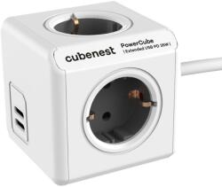CubeNest PowerCube Extended USB C+C PD 35 W 1, 5 m (3518)