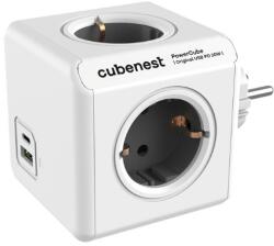 CubeNest PowerCube Original USB A+C PD 20 W 1, 5 m gri (3508)