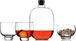Nude Carafă pentru whisky Malt cu 2 pahare și castronaș 4 el (1095705)