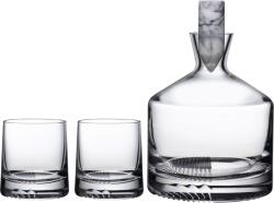 Nude Carafă pentru whisky Alba cu 2 pahare 3 el (1116429)