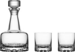 Orrefors Carafa de whisky Erik 780 ml cu pahare, set 3 piese (6242405)