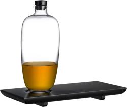 Nude Carafă pentru whisky Malt 1, 05 l cu tavă de lemn 2 el (1107143)