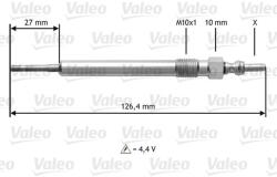 VALEO Bujie incandescenta VALEO 345183 (345183)