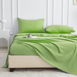 Kotonia Home Cearceaf de pat Kotonia Home, 100% bumbac, Olandina color, 220x240 cm, verde (001366)