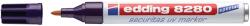 edding Marker permanent Edding UV 8280, varf rotund, 1.5-3 mm, alb (ED8280) - forit