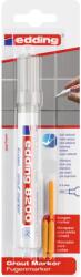 edding Marker Edding 8200, pentru rosturi, varf rotund 2-4 mm, argintiu, blister (ED820026) - forit