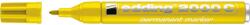 edding Marker Edding 2000 permanent varf rotund 1.5-3 mm, galben (ED200005)