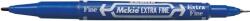 Zebra Marker permanent cu doua capete Zebra, Mckie Care, 0.5 mm/1 mm (ZB51862)