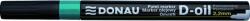 DONAU Marker permanent Donau cu vopsea, corp metalic, varf 2.2mm, verde blis (DN101304)