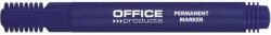 Office Products Marker permanent, Office Products, varf rotund, 1-3 mm, albastru (DN101219)