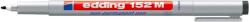 edding Marker nepermanent Edding OHP 152, varf rotund, 1.0 mm, negru (ED152001) - forit