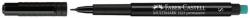 Faber-Castell Marker permanent Faber Castell, varf rotund 0.4 mm, negru (FC152399)