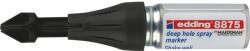 edding Spray de marcare edding 8875, corp plastic, varf spray, neon verde (ED887500)