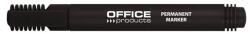 Office Products Marker permanent, Office Products, varf rotund, 1-3 mm, negru (DN101303)