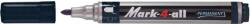 STABILO Marker permanent Stabilo Mark-4-All, corp plastic, varf rotund, 1.5-2.5 mm, negru (SW136511) - forit