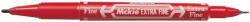 Zebra Marker permanent cu doua capete Zebra, Mckie Care, 0.5 mm/1 mm (ZB51863)