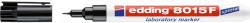 edding Marker Edding 8015 pentru laborator, varf 0.75 mm, negru (ED048015) - forit