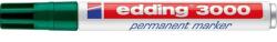 edding Marker permanent Edding 3000, varf 1.5-3 mm, verde (ED30005)
