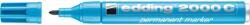 edding Marker Edding 2000 permanent varf rotund 1.5-3 mm, bleu (ED200010)