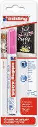 edding Marker Edding 4095 cu creta lichida, varf 2-3 mm, roz, blister (ED409569) - forit