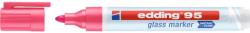 edding Marker pentru sticla edding 95, corp plastic, varf rotund, 1.5-3 mm, roz (ED495009) - forit