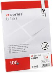 A-Series Etichete A-series, 105 x 42.4 mm, 1400 bucati/top (AY000111) - forit