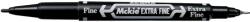 Zebra Marker permanent cu doua capete Zebra, Mckie Care, 0.5 mm/1 mm (ZB51861)