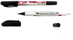 EVOffice Marker permanent EVOffice, CD/DVD, 0.4/1 mm, negru (EV248826)