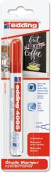 edding Marker Edding 4095 cu creta lichida, varf 2-3 mm, rosu, blister (ED40952B) - forit