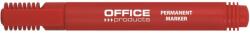 Office Products Marker permanent, Office Products, varf rotund, 1-3 mm, rosu (DN101302)