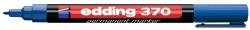Edding Marker permanent Edding 370, corp plastic, varf rotund, 1 mm, albastru (ED3703)