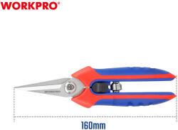 Workpro WP332014 Kerti Szüretelőolló 160/12mm (WP332014)