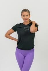 NEBBIA FIT Activewear funkcionális póló rövid ujjal 440 - FEKETE (M) - NEBBIA