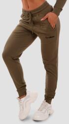 GymBeam Clothing GymBeam TRN zöld női melegítőnadrág - olive (XXL) - GymBeam Clothing