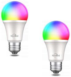 Gosund Set 2 Becuri Smart Gosund WB4, RGB, 8W, 2700K (GOSWB4-SET2)